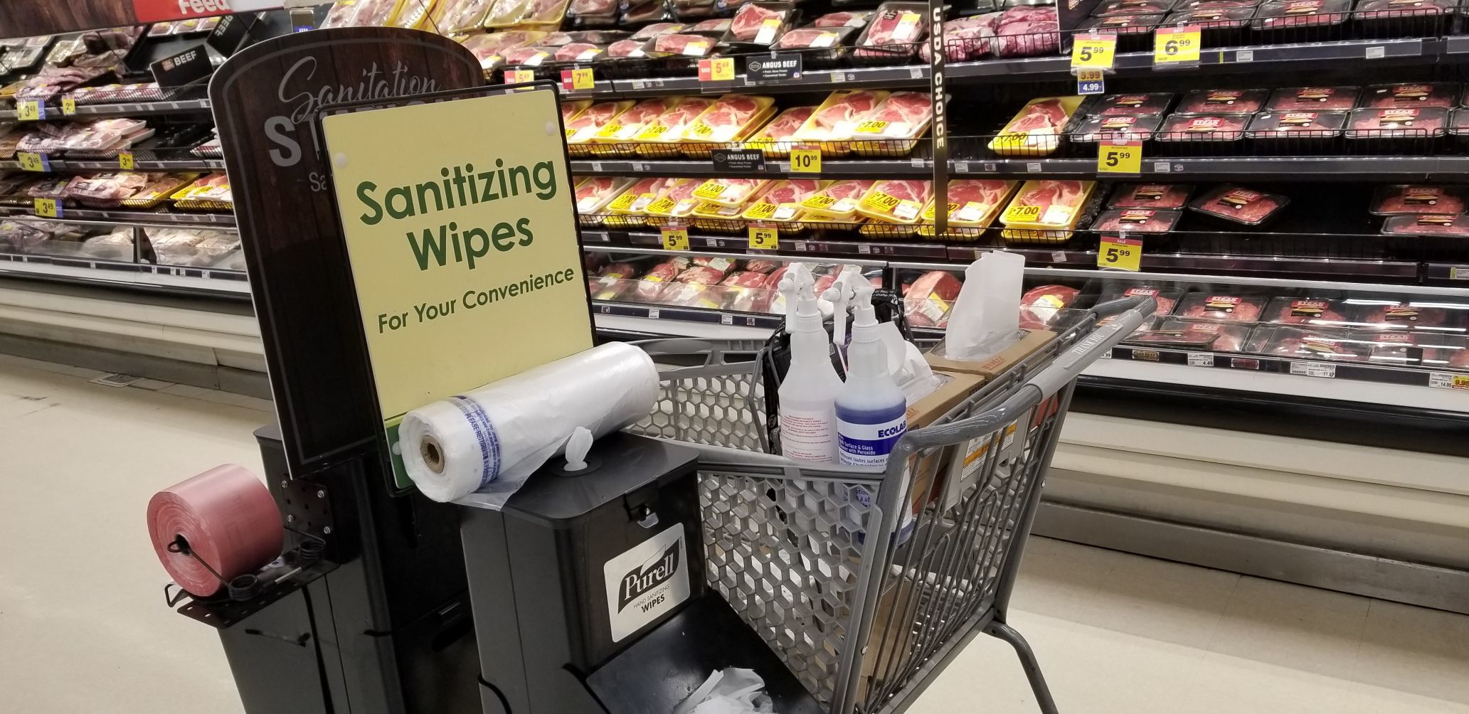 New Sanitizer Stations